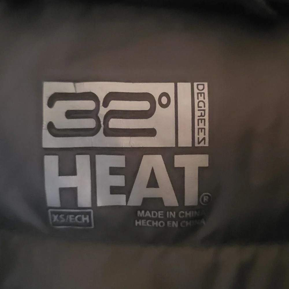 32 Degrees HEAT packable down Jacket Gray Size Extra Small - Picture 2 of 8